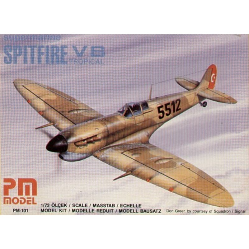 Maquette avion Supermarine Spitfire Mk.VB Tropical 