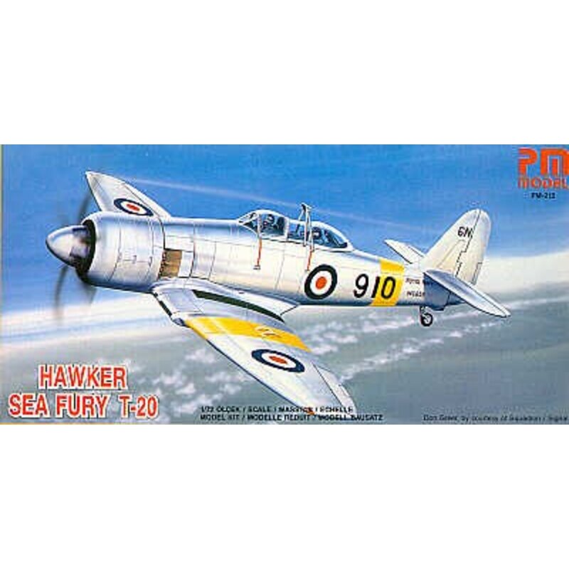 Maquette avion Hawker Sea Fury T.20