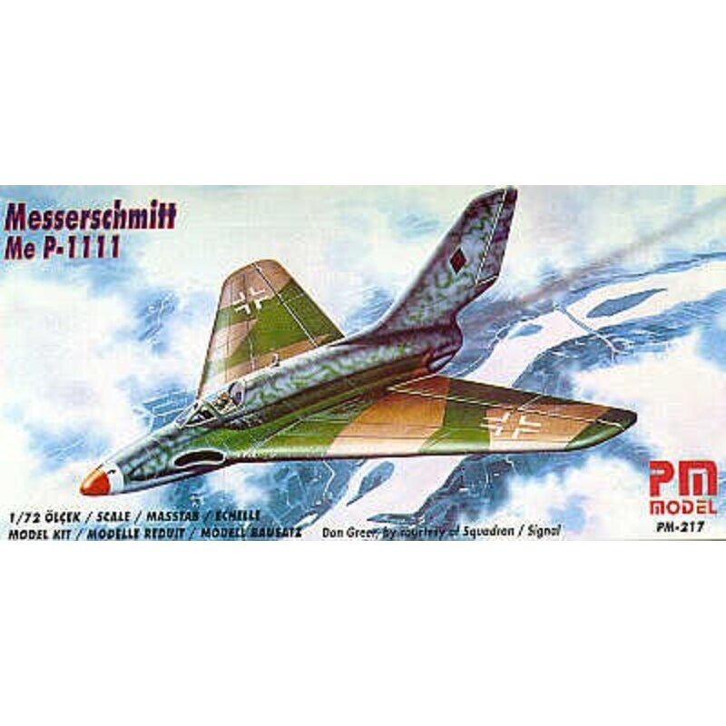 PM217 PM Model Messerschmitt Me P.1111