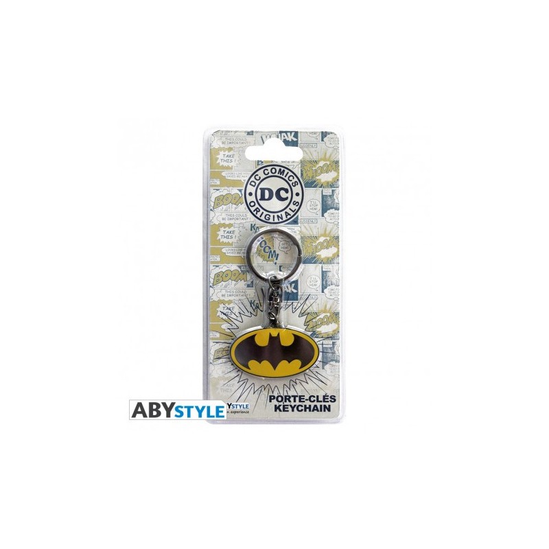 Porte-cles Logo Batman noir - DC Comics