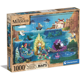 Disney Maps - 1000 pièces - La Petite Sirène