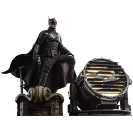 The Batman figurine Movie Masterpiece 1/6 Batman with Bat-Signal 31 cm