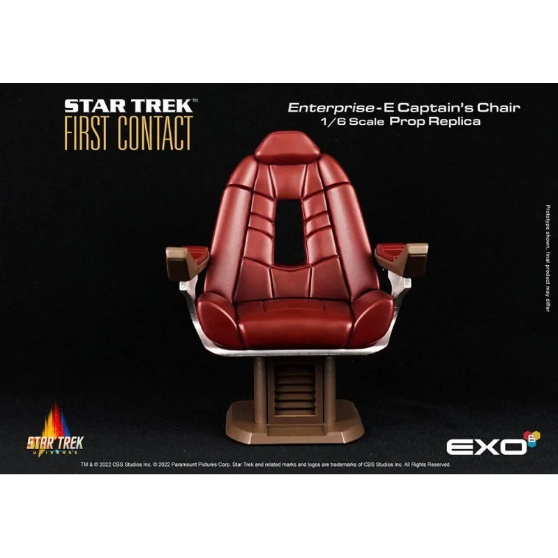 Star Trek : Premier Contact réplique 1/6 Enterprise-E Captain's Chair 15 cm