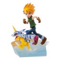 Digimon Adventure G.E.M. Series statuette PVC Yamato Ishida & Gabumon 2022 Ver. 12 cm