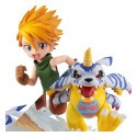 Digimon Adventure G.E.M. Series statuette PVC Yamato Ishida & Gabumon 2022 Ver. 12 cm