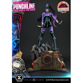 DC Comics statuette 1/3 Punchline Deluxe Bonus Version Concept Design by Jorge Jimenez 85 cm