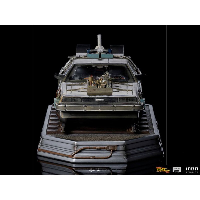 Retour vers le Futur III Statuette 1/10 Art Scale DeLorean 57 cm