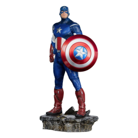 The Infinity Saga statuette BDS Art Scale 1/10 Captain America Battle of NY 23 cm