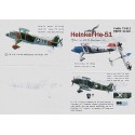 Décal Heinkel He 51 (7) 51+B13 3/JG 233 Vienna 1938 Z-85 Dr Heinrich Neumann Spain 1937 2-9 JG 88 Condore Legion GA+VK Zagreb 1