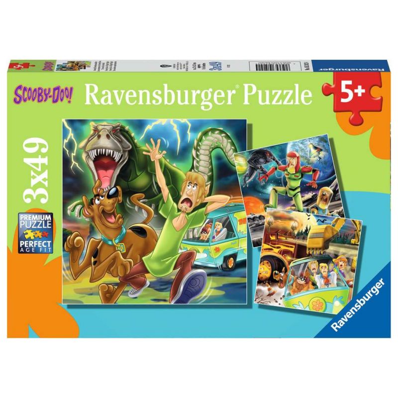 Ravensburger Puzzles 3x49 p - Les aventures de Scooby-Doo