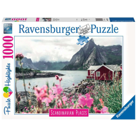Puzzle 1000 p - Reine, Lofoten, Norvège (Puzzle Highlights)