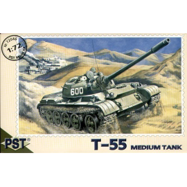 Maquette Char moyen T-55 