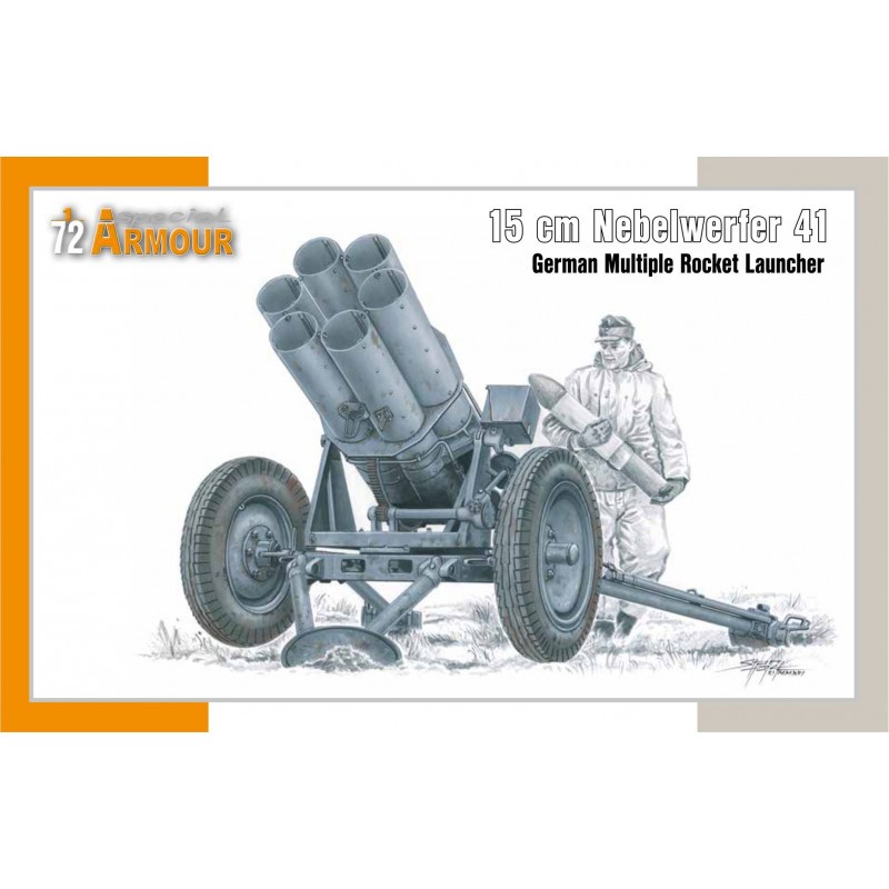 15 cm Nebelwerfer 41 'Lance-roquettes multiple allemand'