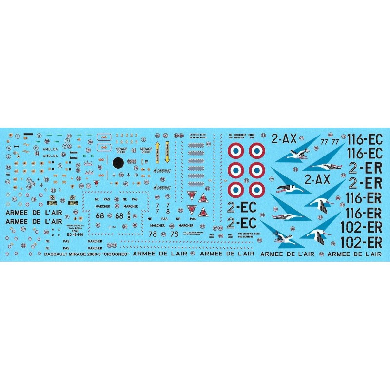 Dassault Mirage 2000-5F 'Cigognes' (Cigognes)