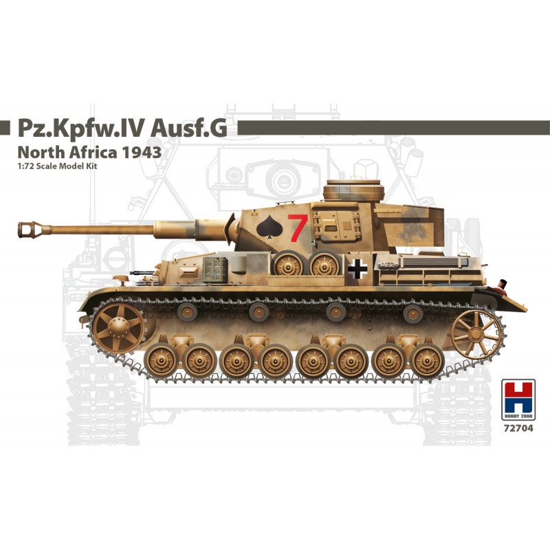 Pz.Kpfw.IV Ausf.G Afrique du Nord 1943 - décalcomanies ex-DRAGON + CARTOGRAF