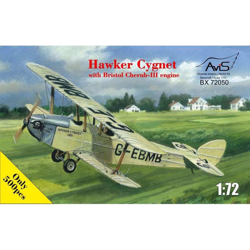 Hawker Cygnet avec moteur Bristol Cherub - III