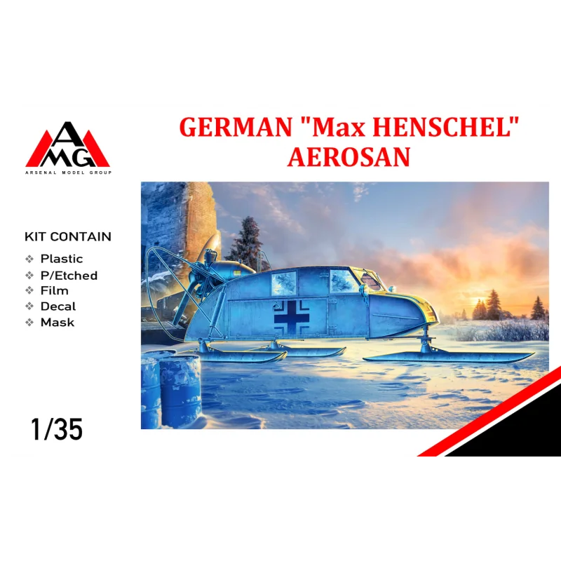 Allemand MAX Henschell Aerosan (1942)