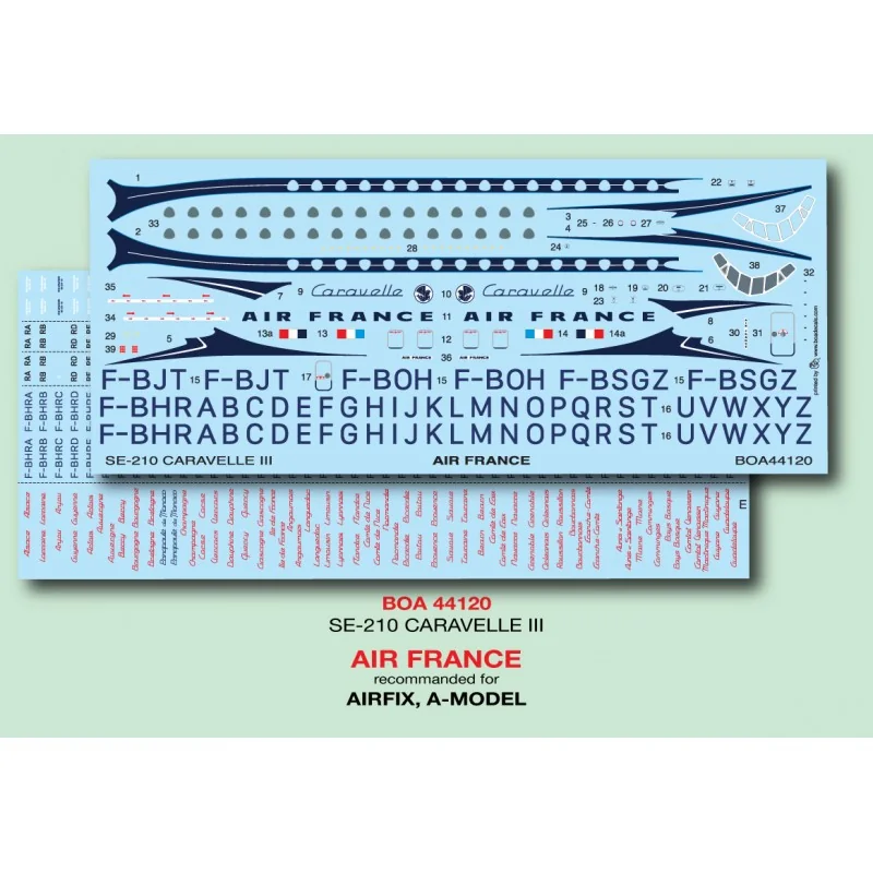 SE-210 Caravelle III F-BHRG