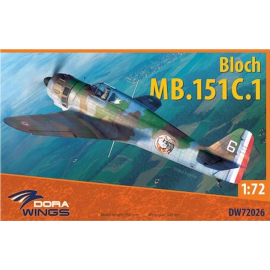 Maquette avion Bloch MB.151C.1