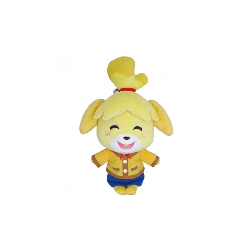 ANIMAL CROSSING - Peluche Shizue Isabelle (souriant) 20cm