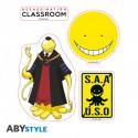 ASSASSINATION CLASSROOM - Stickers - 16x11cm/ 2 planches - Koro