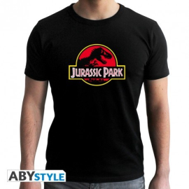  JURASSIC PARK Tshirt Logo homme MC black new fit
