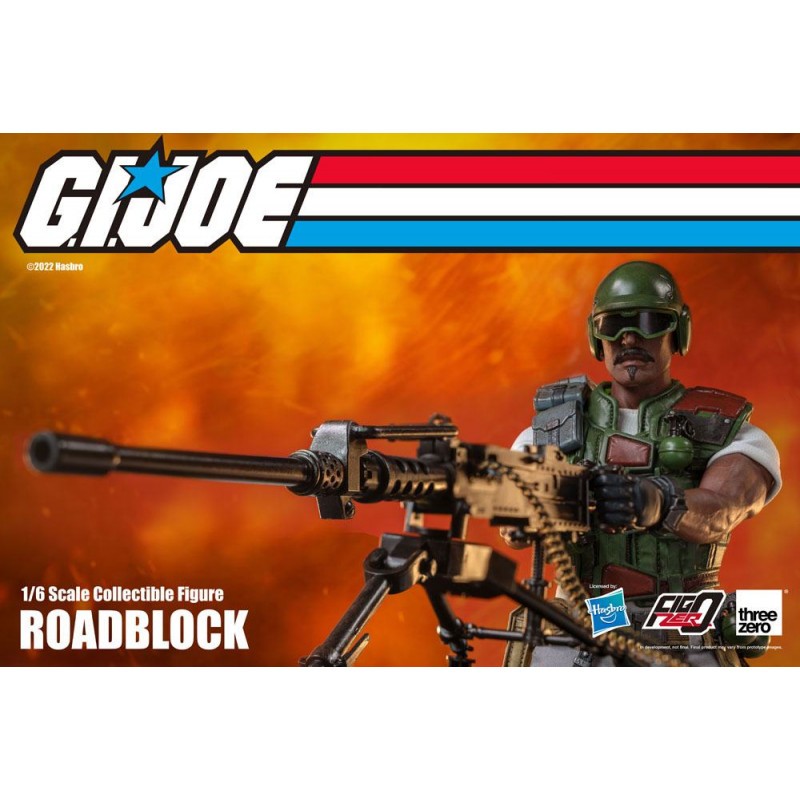 G.I. Joe figurine FigZero 1/6 Roadblock 30 cm