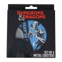 Dungeons & Dragons pack 4 sous-verres