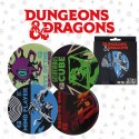 Dungeons & Dragons pack 4 sous-verres