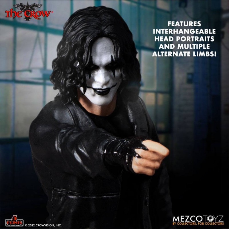 The Crow figurines 5 Points The Crow Deluxe Set 9 cm