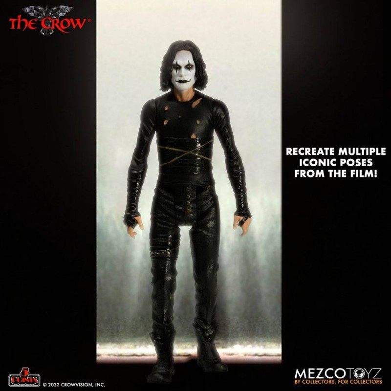 The Crow figurines 5 Points The Crow Deluxe Set 9 cm