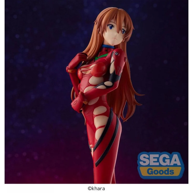 EVANGELION: 3.0+1.0 Thrice Upon a Time statuette PVC SPM Asuka Langley On The Beach 21 cm