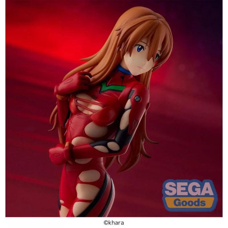 EVANGELION: 3.0+1.0 Thrice Upon a Time statuette PVC SPM Asuka Langley On The Beach 21 cm