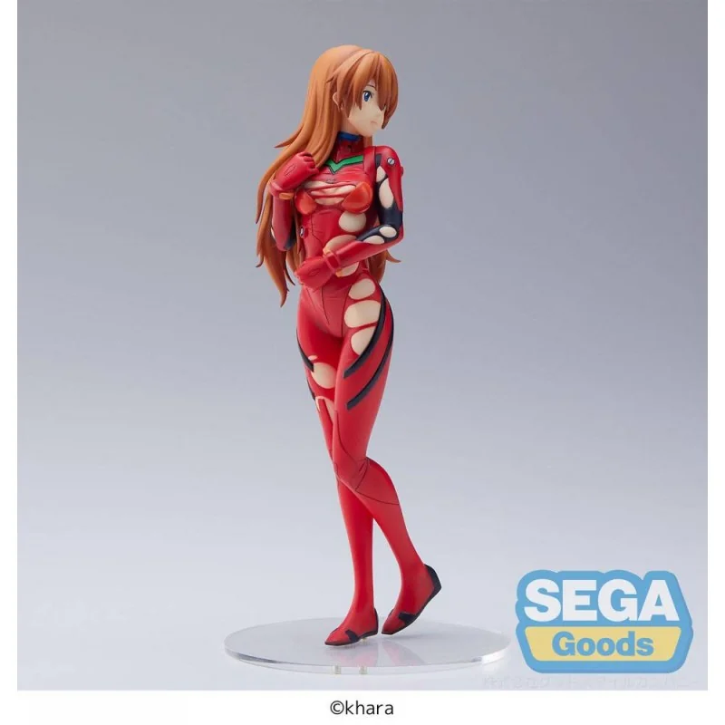 EVANGELION: 3.0+1.0 Thrice Upon a Time statuette PVC SPM Asuka Langley On The Beach 21 cm