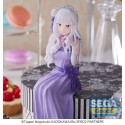 Re:Zero - Starting Life in Another World: Lost in Memories statuette PVC PM Perching Emilia (Dressed-Up Party) 14 cm