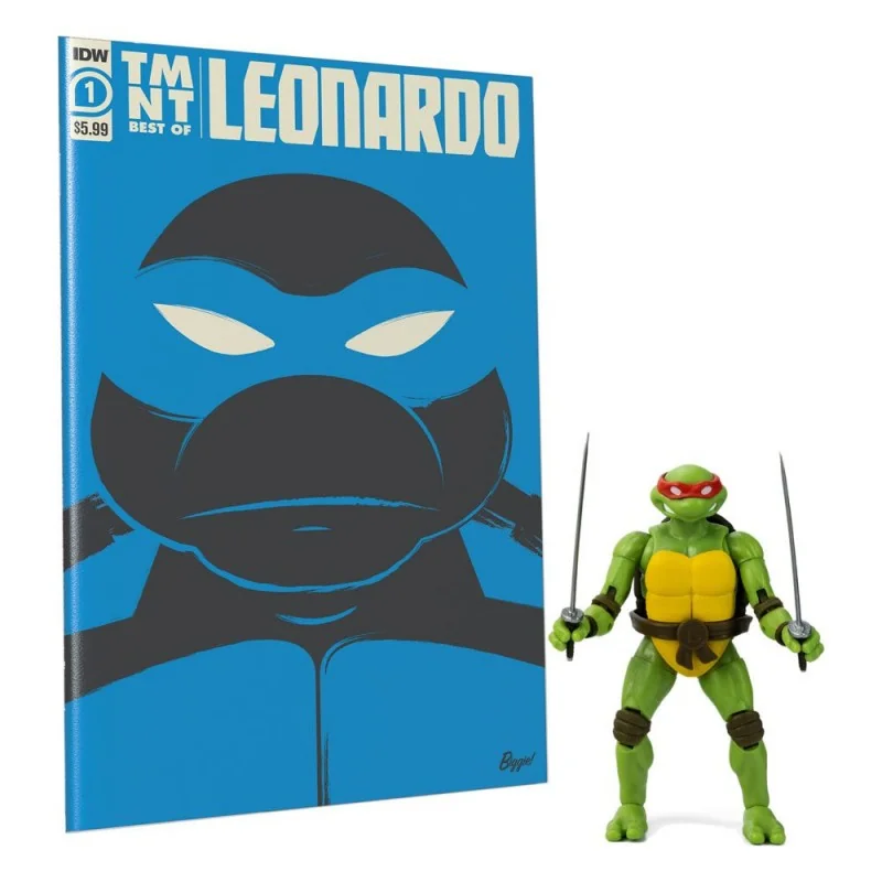 Tortues Ninja, Figurine de 30 cm, Articulée, Leonardo, Jouet pour e