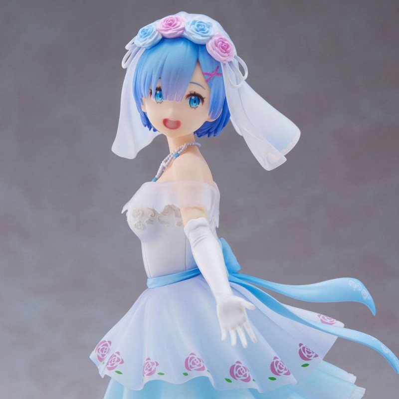 Re:Zero Starting Life in Another World statuette PVC Rem Wedding Ver. 26 cm