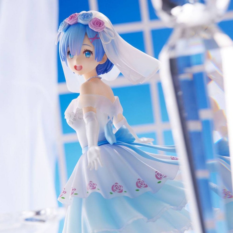 Re:Zero Starting Life in Another World statuette PVC Rem Wedding Ver. 26 cm