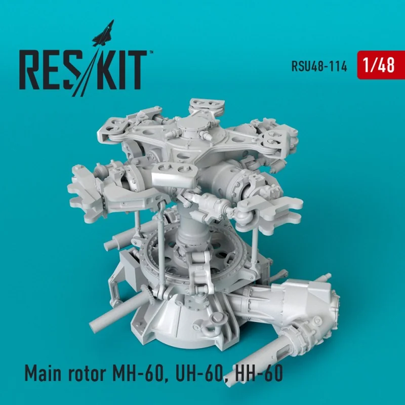 Rotor principal Sikorsky MH-60, UH-60, HH-60 (conçu pour être utilisé avec les kits Italeri et Revell)