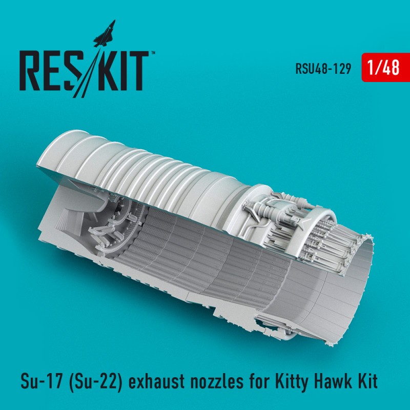 Buses d'échappement Sukhoi Su-17 (Su-22) (conçues pour être utilisées avec les kits Kitty Hawk Model)