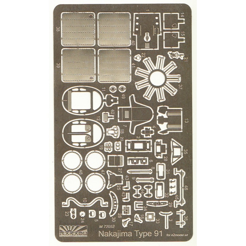 Nakajima NC Type 91 (conçu pour être utilisé avec les kits AZ Models)