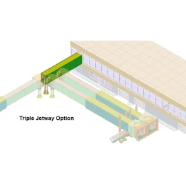 Terminal de l'aéroport à Jetway Connecting Bridge Style de conteneur