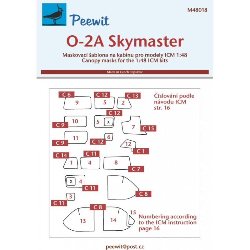 Cessna O-2A Skymaster (conçu pour être utilisé avec les kits ICM)