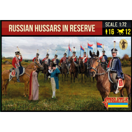 Figurine Hussards russes en réserve napoléonienne