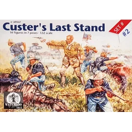 CUSTER set 14 figurines et 7 poses