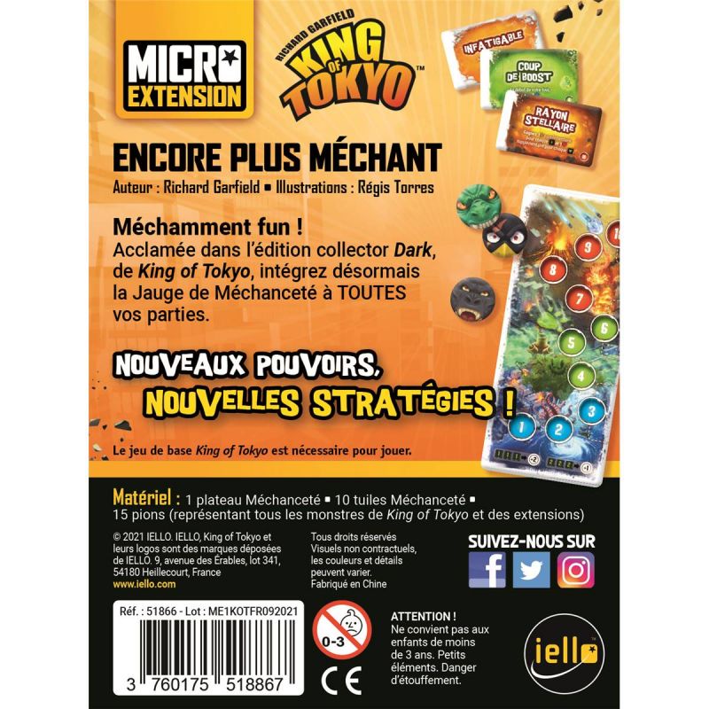 Micro Extension - King of Tokyo : Encore Plus Méchant