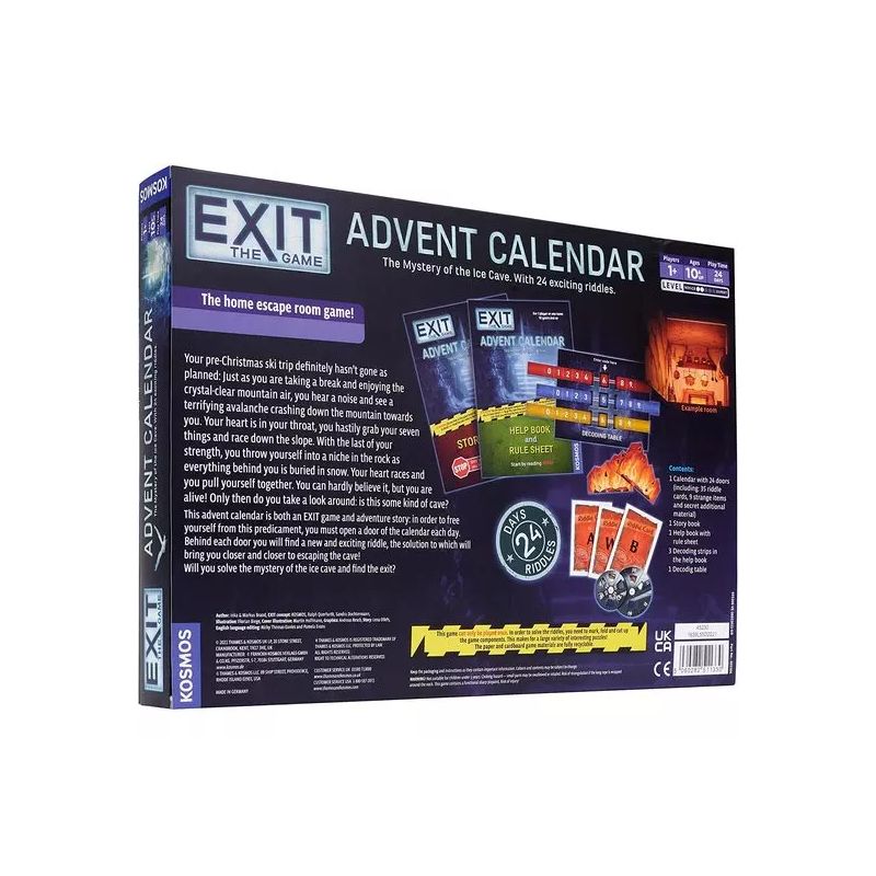 EXIT THE GAME - CALENDRIER DE L'AVENT : LA GROTTE GLACÉE (FRANÇAIS)