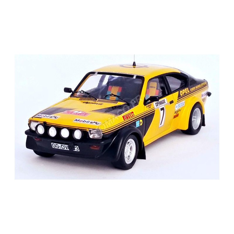 OPEL KADETT GT/E 7 JEAN-PIERRE NICOLAS/JEAN TODT RALLYE MONTE CARLO 1977