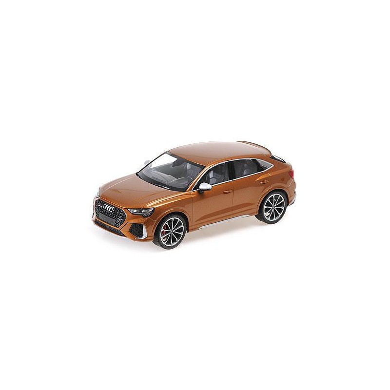 AUDI RS Q3 SPORTBACK brun métal, voiture miniature 1/18e, MINICHAMPS  155018104