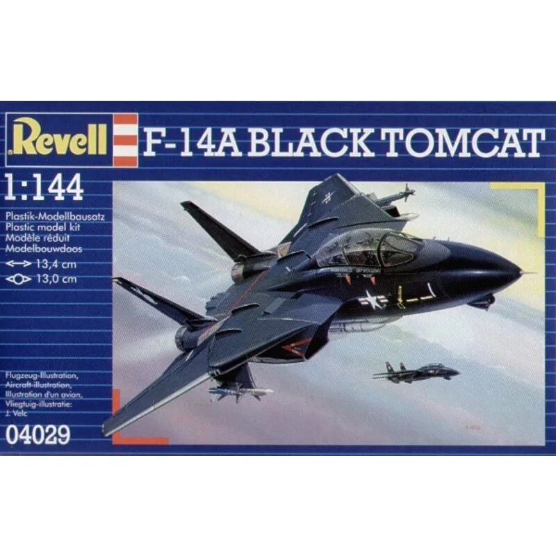 Maquette avion Revell F14A Black Tomcat Model Set - coffret contenant la